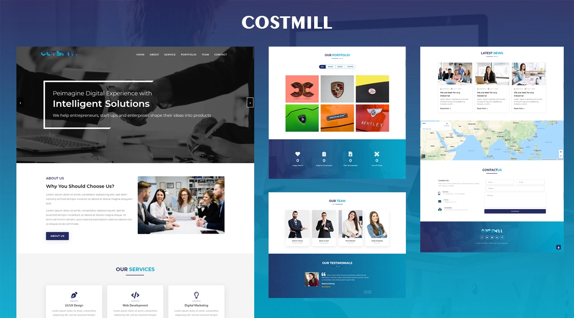 Costmill | UI/UX Design