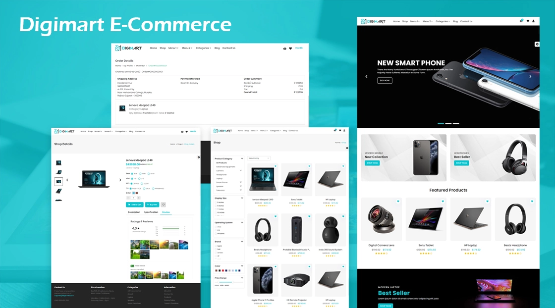 Digimart E-Commerce | Website Development