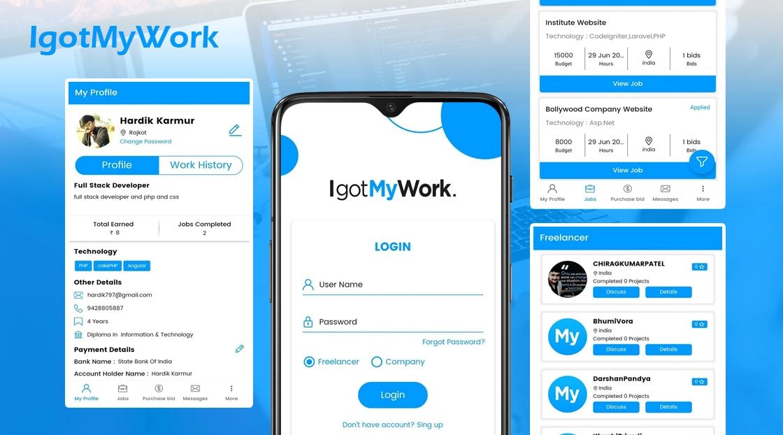 IgotMyWork | Mobile Application Development
