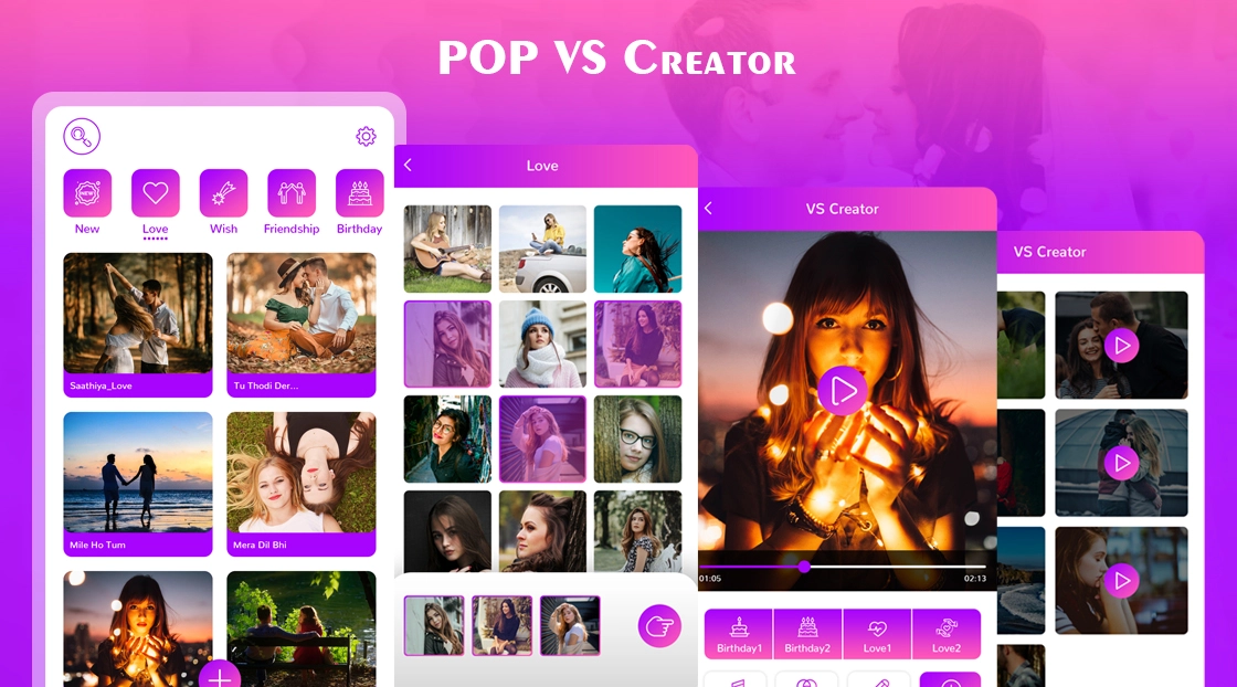 Pop Vs Creator | UI/UX Design
