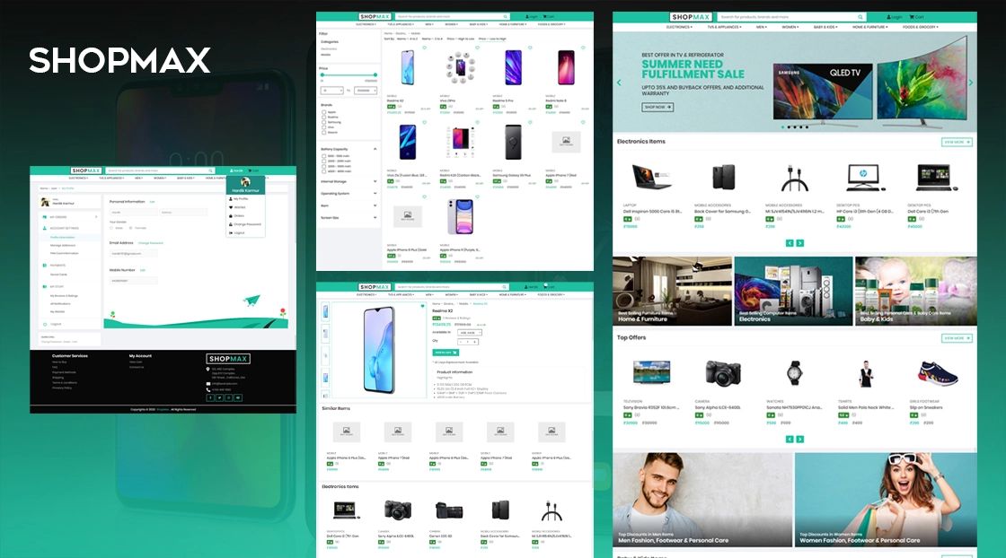 Shopmax | Website Development